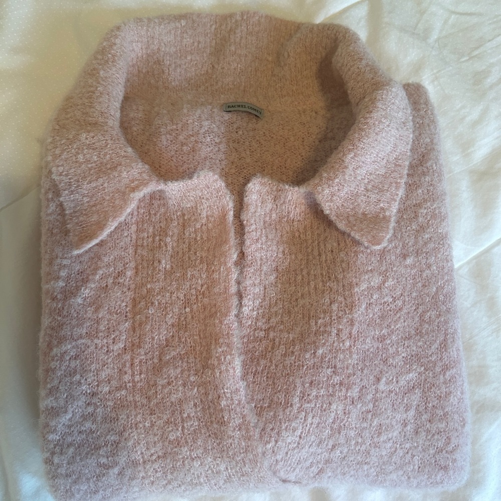 Rachel Comey Pink Crew Neck Sweater - Picture 2 of 4